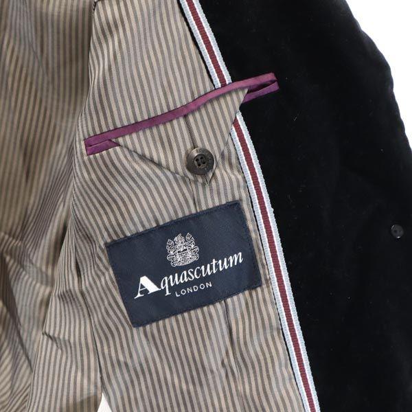 Aquascutum made in Japan Corduroy jacket 5F black Women Used