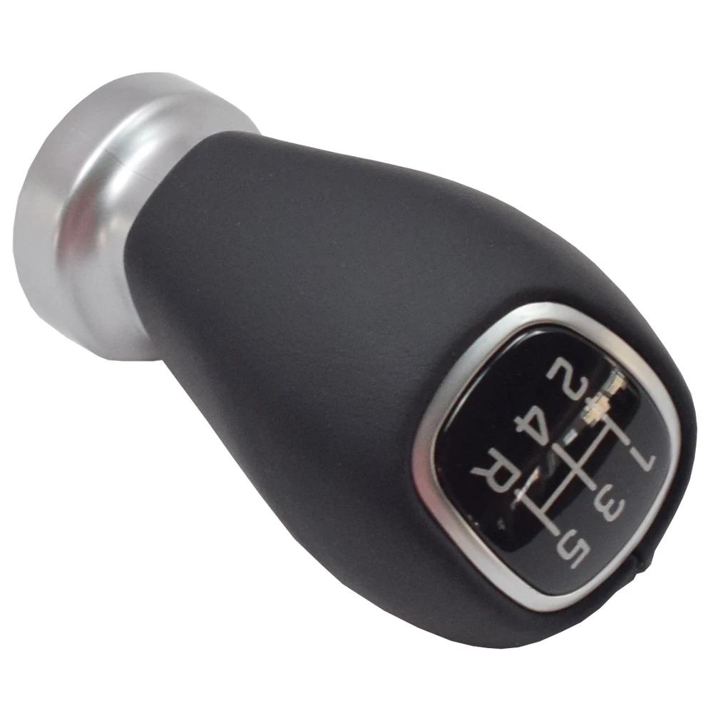 Hot Sale Leather 5-speed Gear Shift Knob For Hyundai I20 Car Accessories