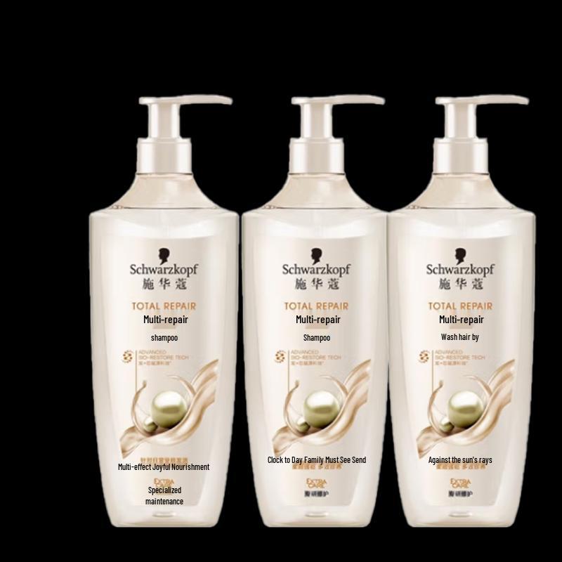 Schwarzkopf Multi-Effect Repair & Anti-Dandruff Shampoo 3-Pack