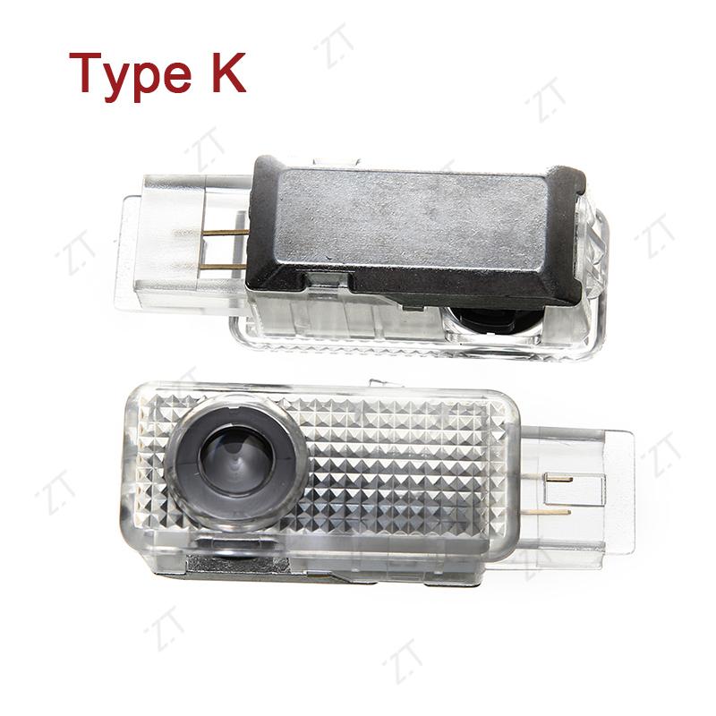 HD Glass Lens Car Door Light Welcome Lamp Never Fade For Mercedes Benz CLA E C S V CLS CLA CLK SLK SLR Class Sprinter Viano Vito