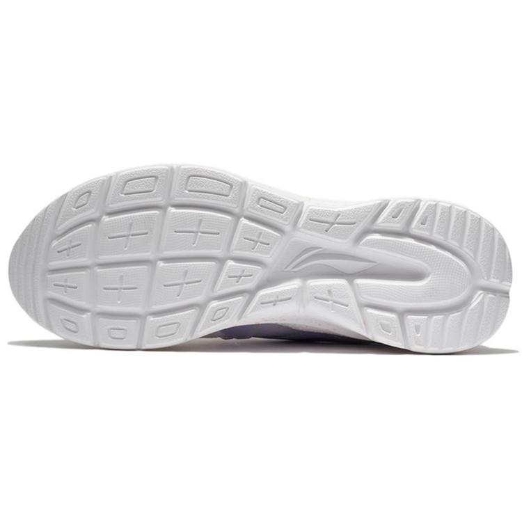 Li Ning Liuyun Slip Resistant, Abrasion Resistant, Breathable Low top Sports Casual Shoes Women's White AGLS020-2