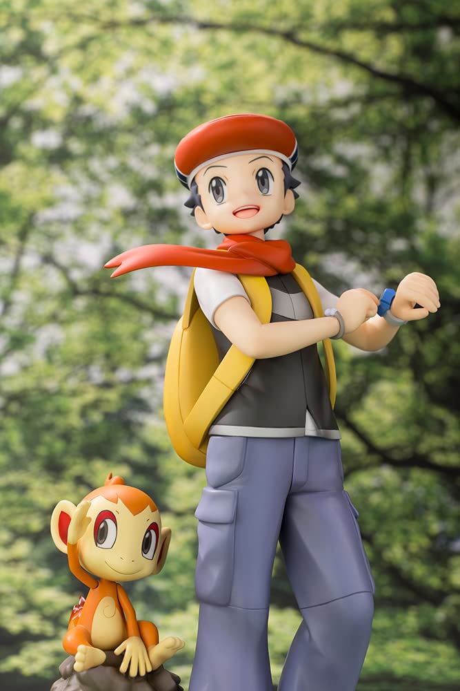 Figurină ARTFX seria J Kouki cu Hikozaru la scară PVC vopsită PV026 „Pokémon” 1/8