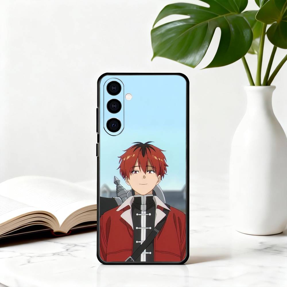 

Sousou No F-Frieren S-Stark-es Phone Case Black Silicone Soft For Samsung Galaxy A73,A72,A71,A70,A53,A52,A51 Samsung a11