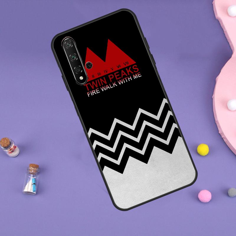 Fire Walk With Me Twin Peaks For Huawei Nova Y61 Y60 Y70 Y72 Y73 Y90 Y91 9 10 SE 7i 8i 11i 12i P30 P40 Lite P60 Pro Case