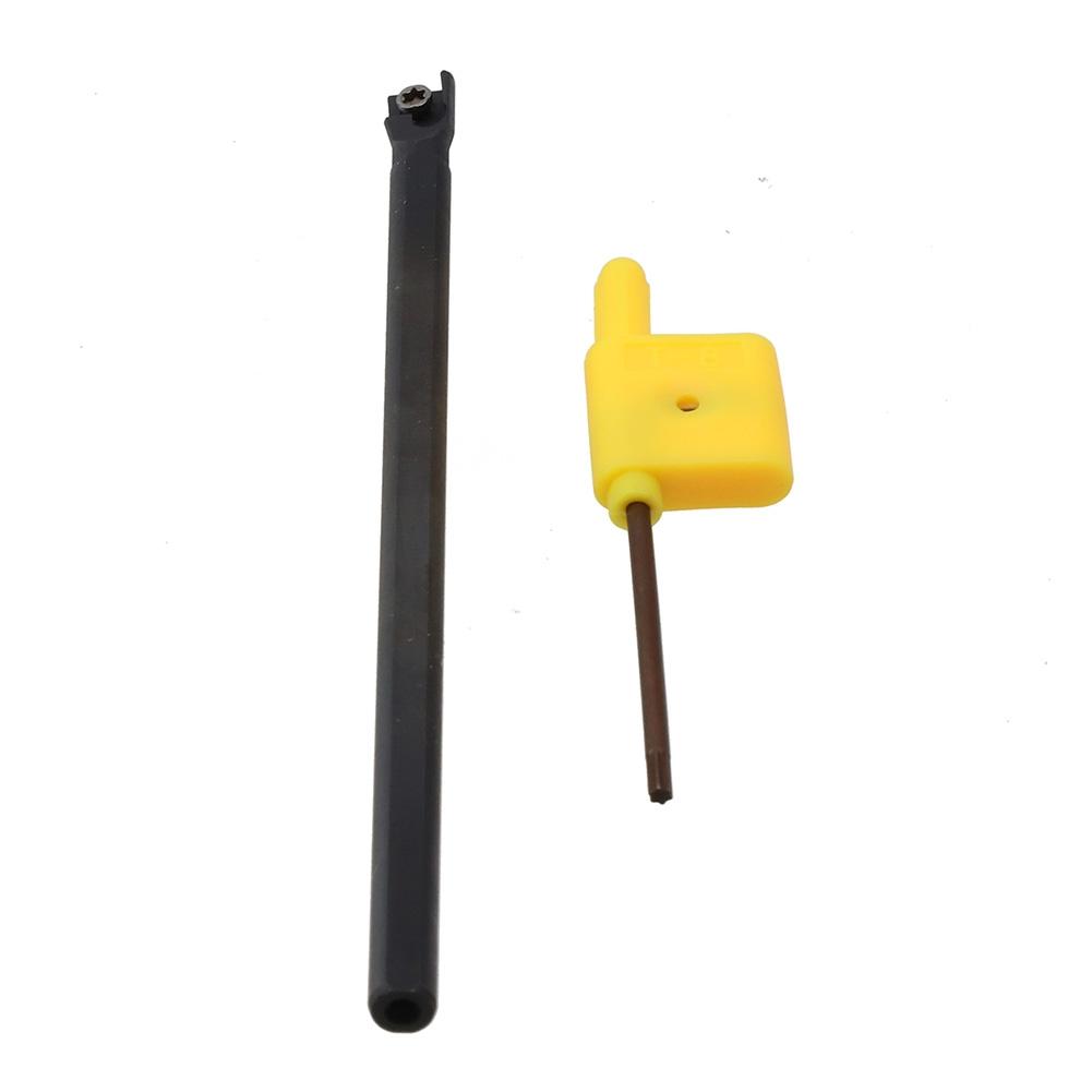 1 Set Turning Tool CCMT060204-HM Insert Carbide PVD