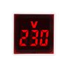 AC 220V/230V LED Voltmeter EU Plug Socket Square Volt Tester Detector Monitor 50-500V Digital Voltage Meter Indicator