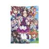 Uma Musume Pretty Derby Blanket Fleece Textile Decor Animals Anime Portable Ultra-Soft Throw Blankets for Sofa Bedroom Quilt