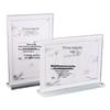 T-Type Magnetic Table Tent Card Holder: Dual-Use Horizontal & Vertical Display Stand