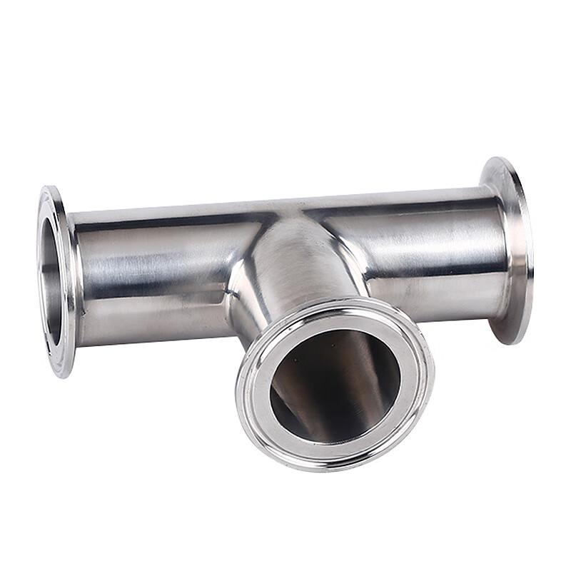 Sanitary 316L Stainless Steel Tri-Clamp Tee Fitting