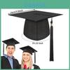 Graduation Cap With Sunshade And Large Brim For Adult Ceremony Celebrations