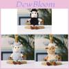 Plush Sheep Keychain With Pp Cotton Filling For Gift And Bag Decoration