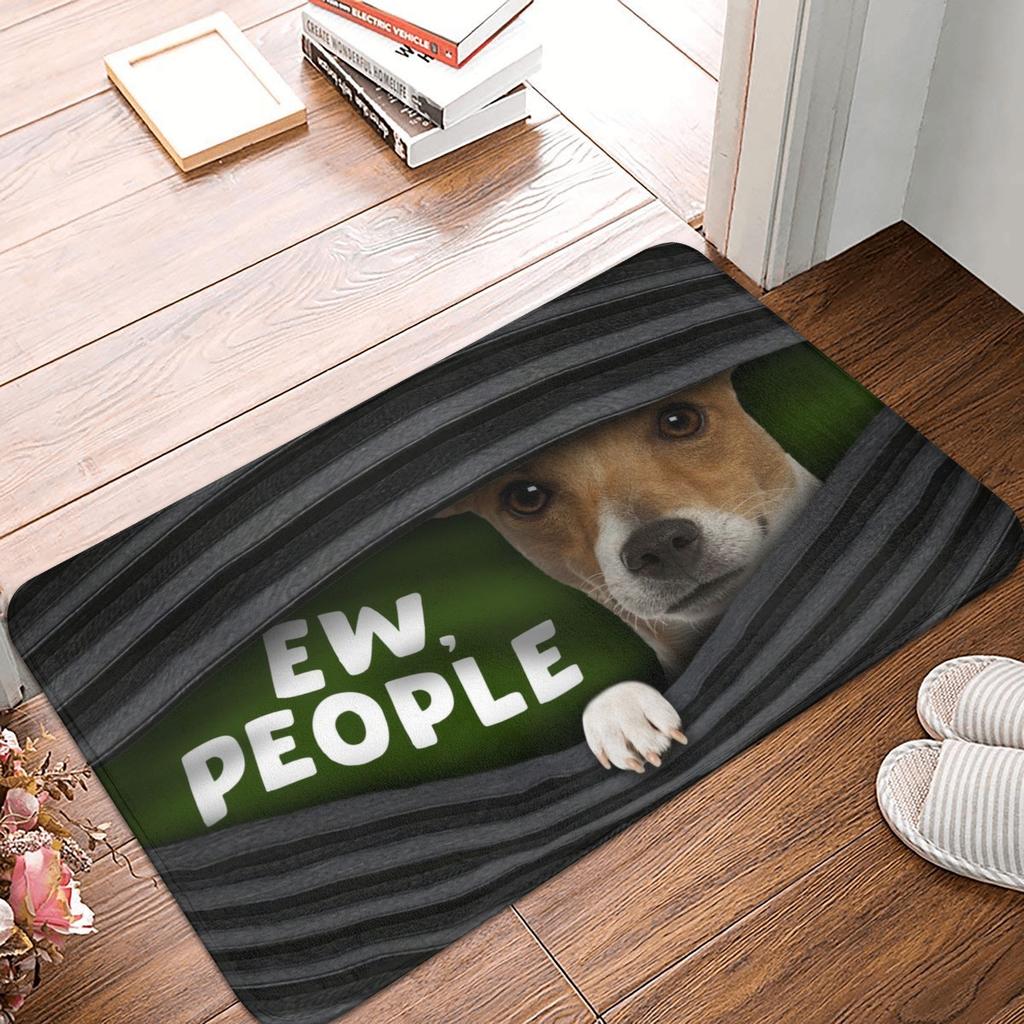 Funny Jack Russell Terrier Front Door Floor Entrance Mat Outdoor  Bath Kitchen Doormat Living Room Carpet Rug