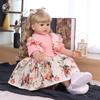 60 Cm Reborn Baby Girl Toy Cloth Body Realistic Princess Newborn Baby Dolls Kids Birthday Christmas Gifts Suit for 7+ Years