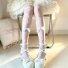 Lolita Overtheknee Stockings With Breathable Nylon Material For Teens