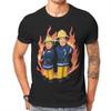 Fireunisex Sam Anime Wallace And Gromit Tshirt Graphic Unisex Tops Vintage Alternative Summer Cotton Clothes Harajuku T Shirt