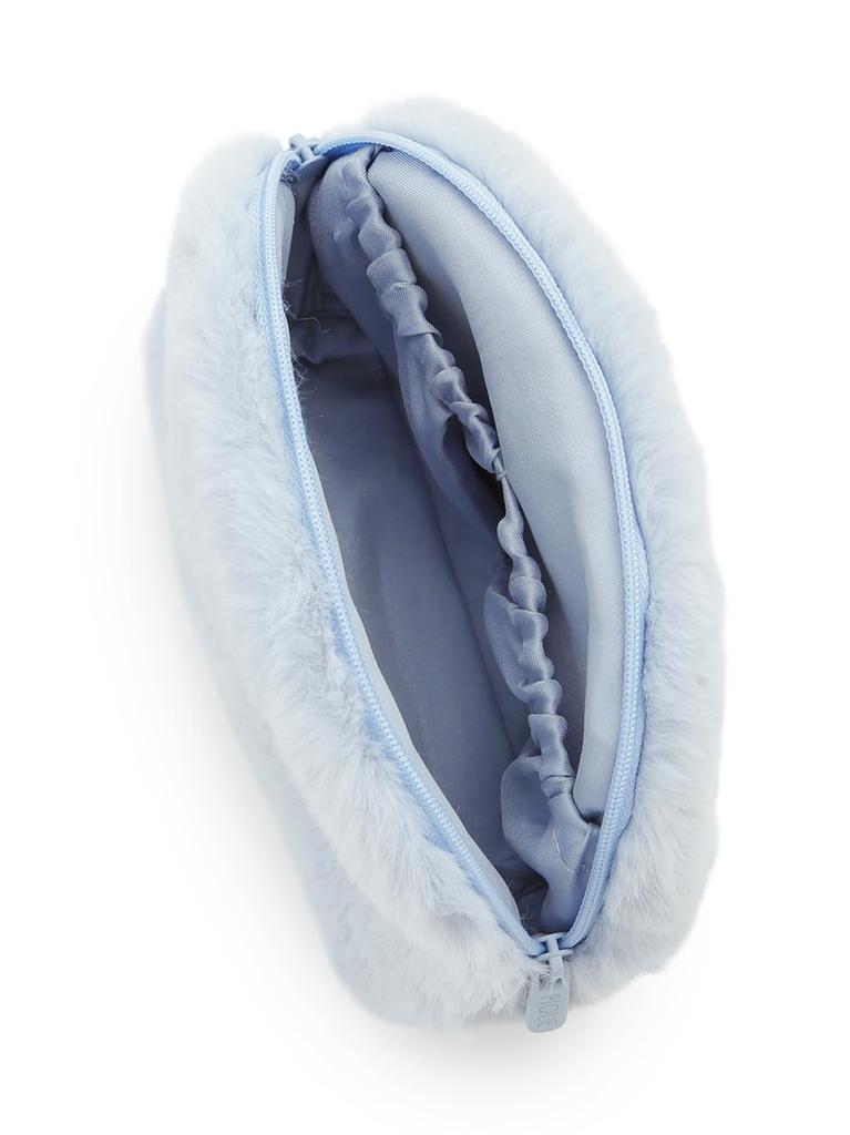 Fur Tissue Pouch PWGB264567 BLU F [Gelato Pique] Women's