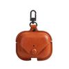 Niche brown retro leather AirPods1 earphone cover is suitable for Apple Pro 1 protective cover 1st generation/1st generation soft case.