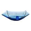 Camping Hammock with Net 210T Nylon Taffeta Automatic Quick Opening Hammock Tent for Outdoor 260x140cm 102x55in Light