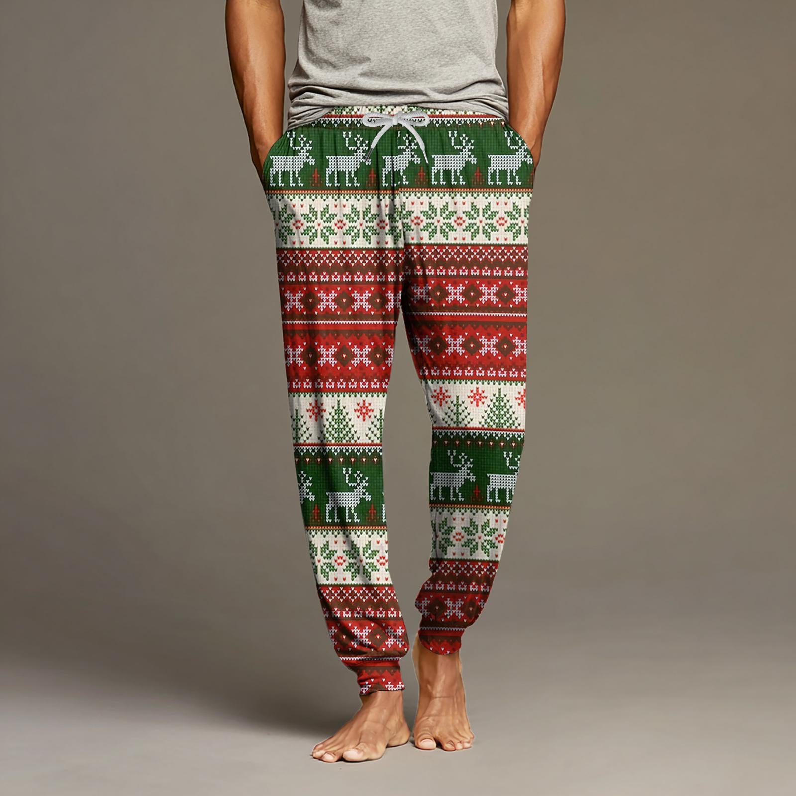 

Мужские повседневные брюки с карманами на кулиске и манжетами, домашние брюки для сна L армия зеленый