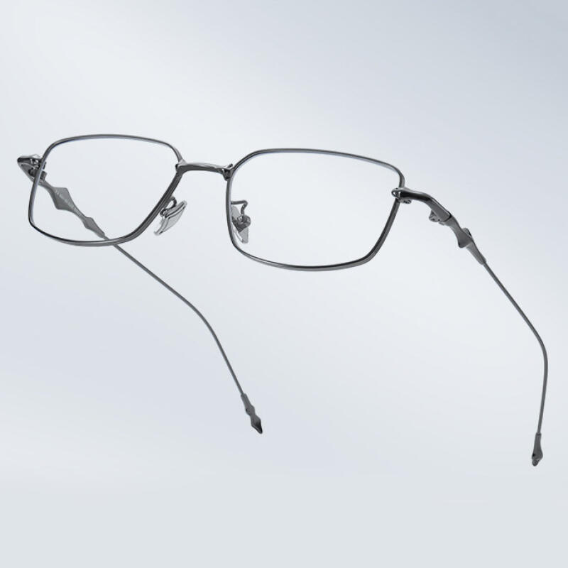 Geek Chic Rimless Semi-Rimless Glasses Titanium Frame MZ31265 Single product
