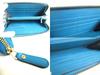 Authentic GUCCI Micro Guccissima Turquoise Leather Round Zip Long Wallet #a349  Refurbished