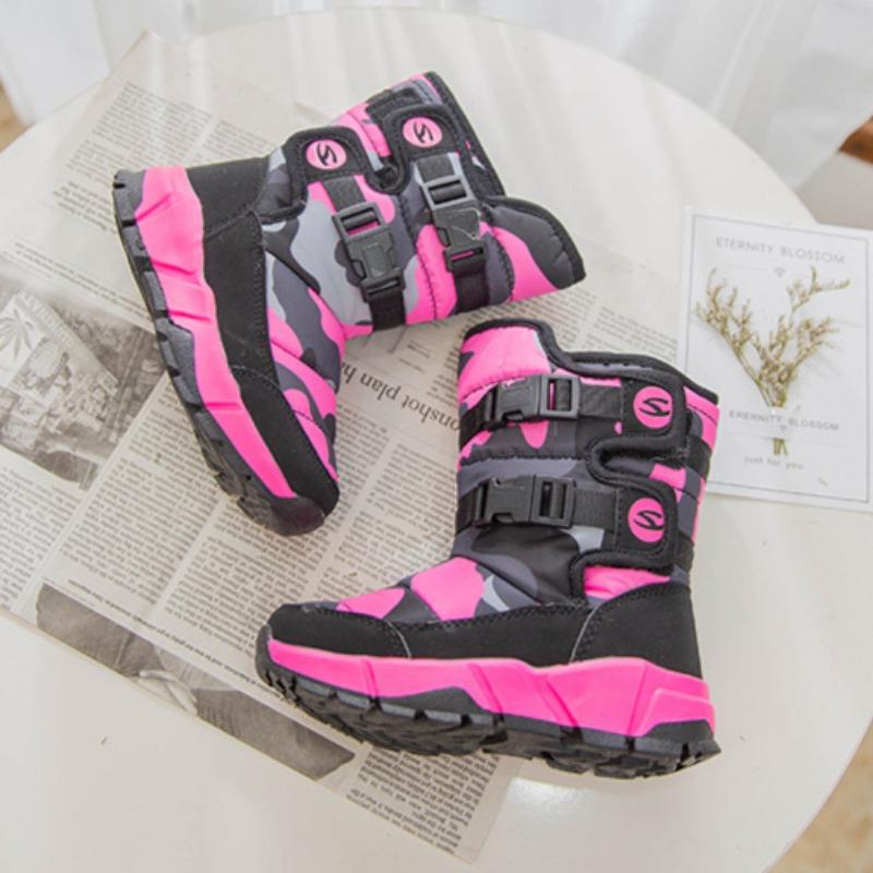 Креативные зимние детские зимние ботинки для девочек — фото 14