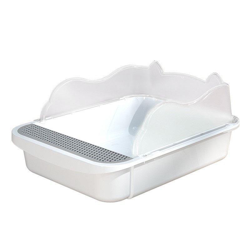 Thickened Semi-Enclosed Oversized Splash-Proof Cat Litter Box