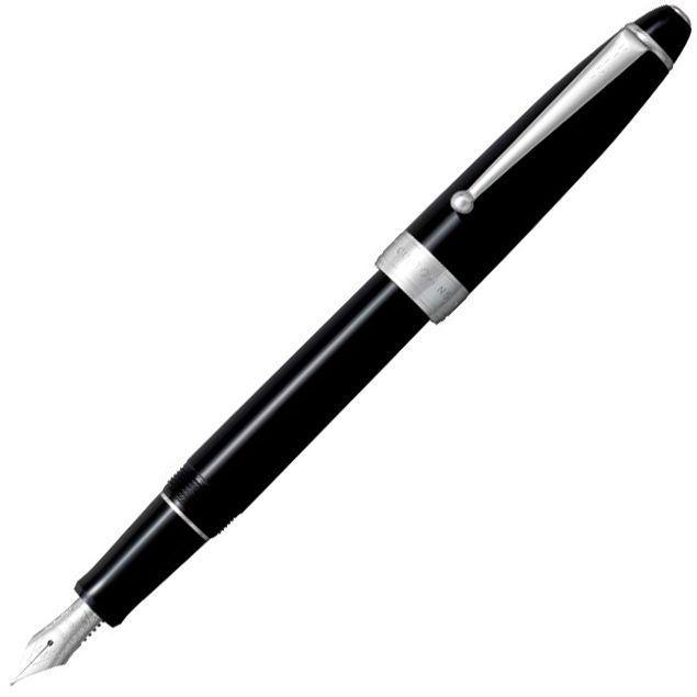 Pilot Custom NS Fountain Pen Black Broad Nib FKNS-1MR-BB with Converter