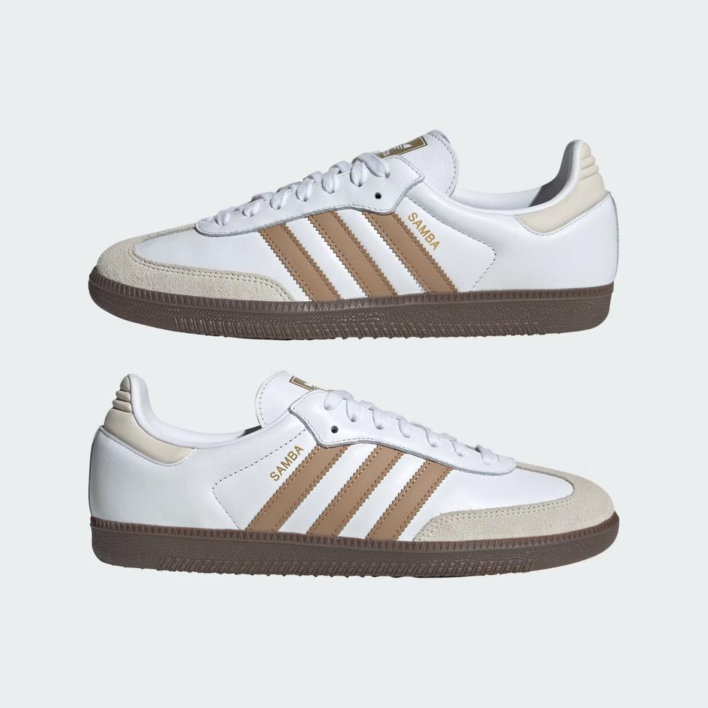 JR0912 adidas Originals Samba OG Cloud White Cardboard Gum (Men's)