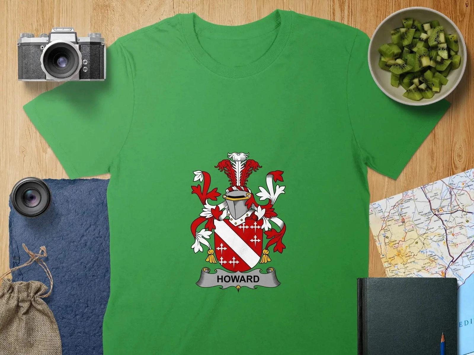 Howard Coat Of Arms Irish T-Shirt 4XL