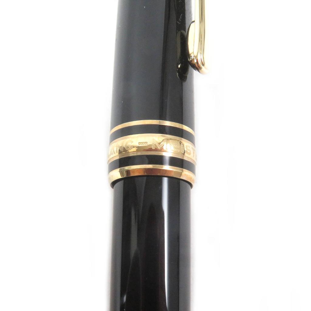 Great MONTBLANC fountain pen Meisterstck Classic Cap Style Precious resin mens Used