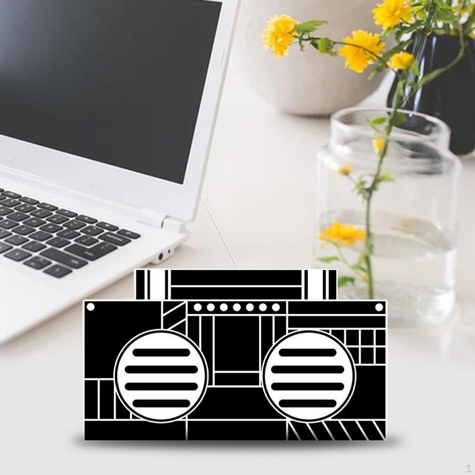 

Speaker Disk TF Card Loud Stereo Sound for Home Smartphone Black