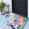 Little Pony (16) Customize your name rug, office chair cushion, home bedroom living room gift.