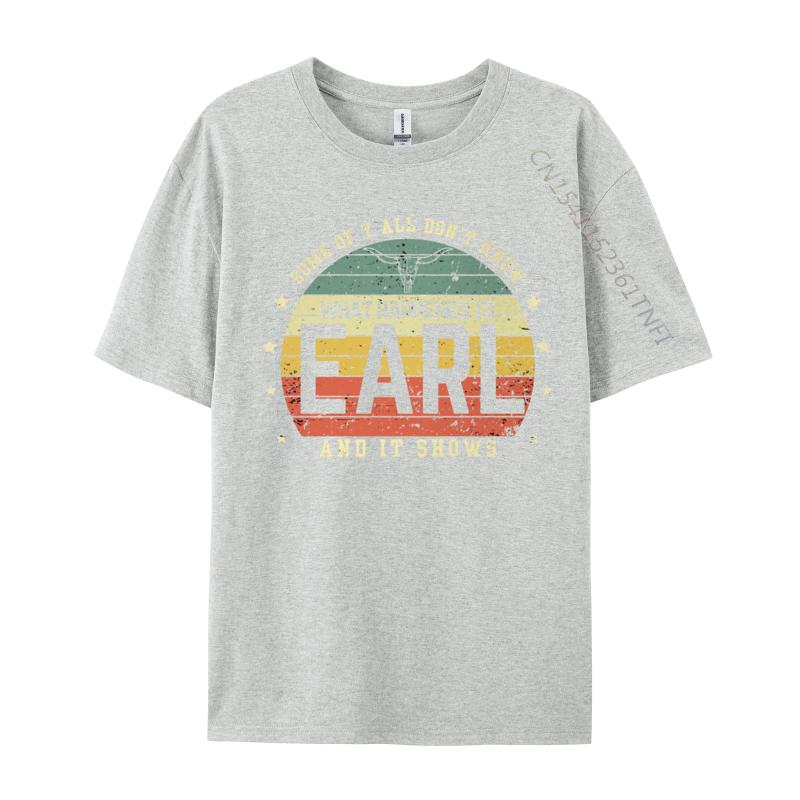 Some Of Y'all Don Know What Happened To Earl Cow Skull T-Shirts Camisas Men Tops T Shirt Custom Brand New