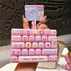 26-key Keyboard Keychain Pressable Keys Keyboard Toy Durable Press Button Toy  Bag Ornament