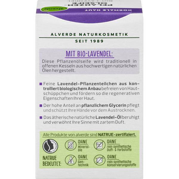 Deutschland DM Alverde Alverde Pflanzenölseife Bio Lavendel 100g