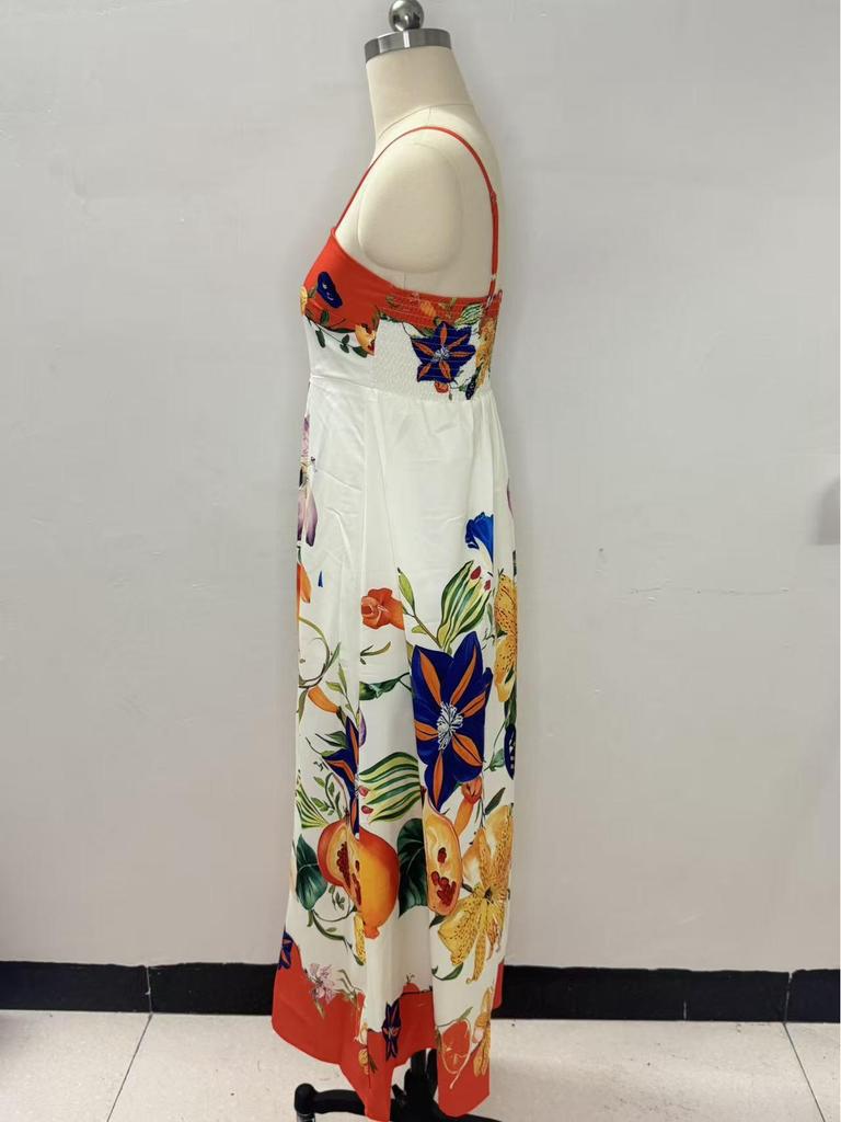 Europäisches & Amerikanisches Lässiges Mode-Maxi-Slip-Kleid - Strandstil Bedruckt für Damen (2026)