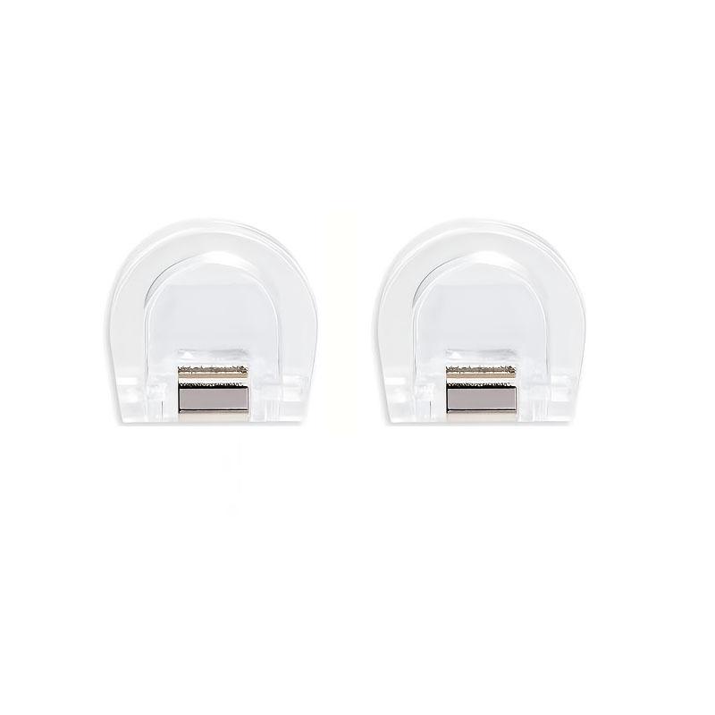 2/4/6pcs invisible leg shortening clip, non-slip pants edge clip, used for anti-drag pants hem fixing device, seam-free hidden