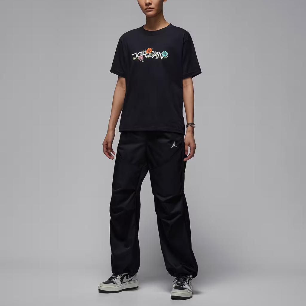 Jordan W J Brk Ss Gf Gfx Tee Vine Wygodny Wszechstronny Prosty Pulower Krótki Rękaw Damskie Topy IH2389-010