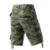 Herren Tarn Cargo-Shorts Outdoor Mehrere Taschen Baumwolle Freizeitshorts Sommer Atmungsaktive Shorts
