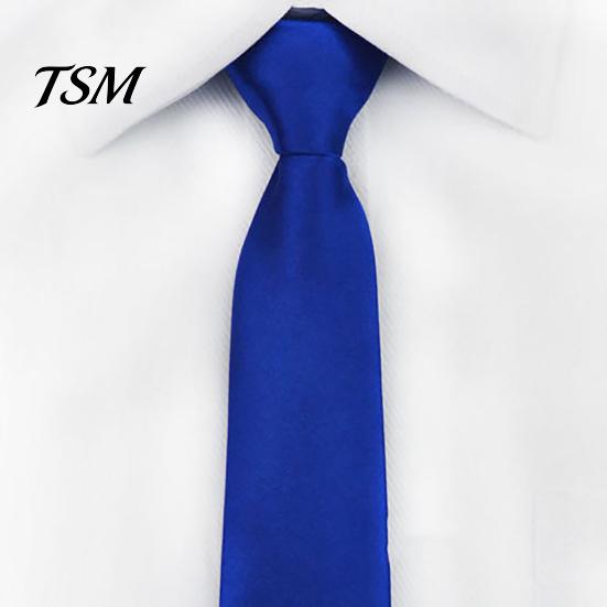 Narrow Necktie Tie Comfortable Modern Smooth Men's Bow for Outdoor