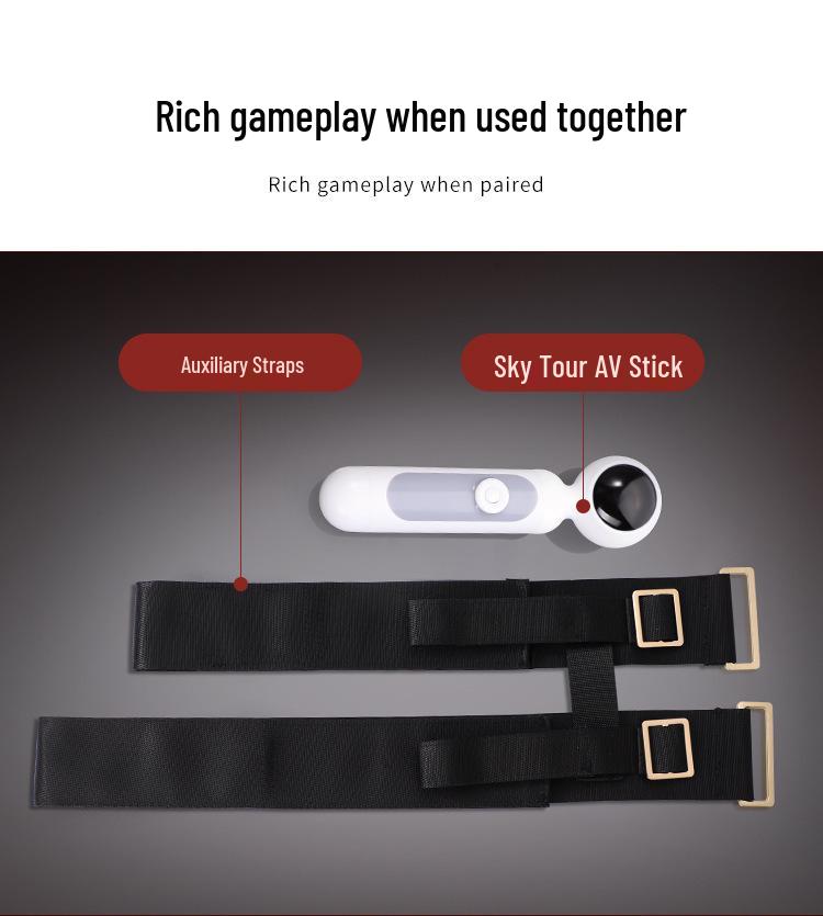 AV Strap for Flirting and Couples' Play: Erotic Toy and Assistive Device