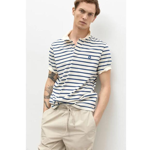 

Ecoalf Stripes поло с короткими рукавами M