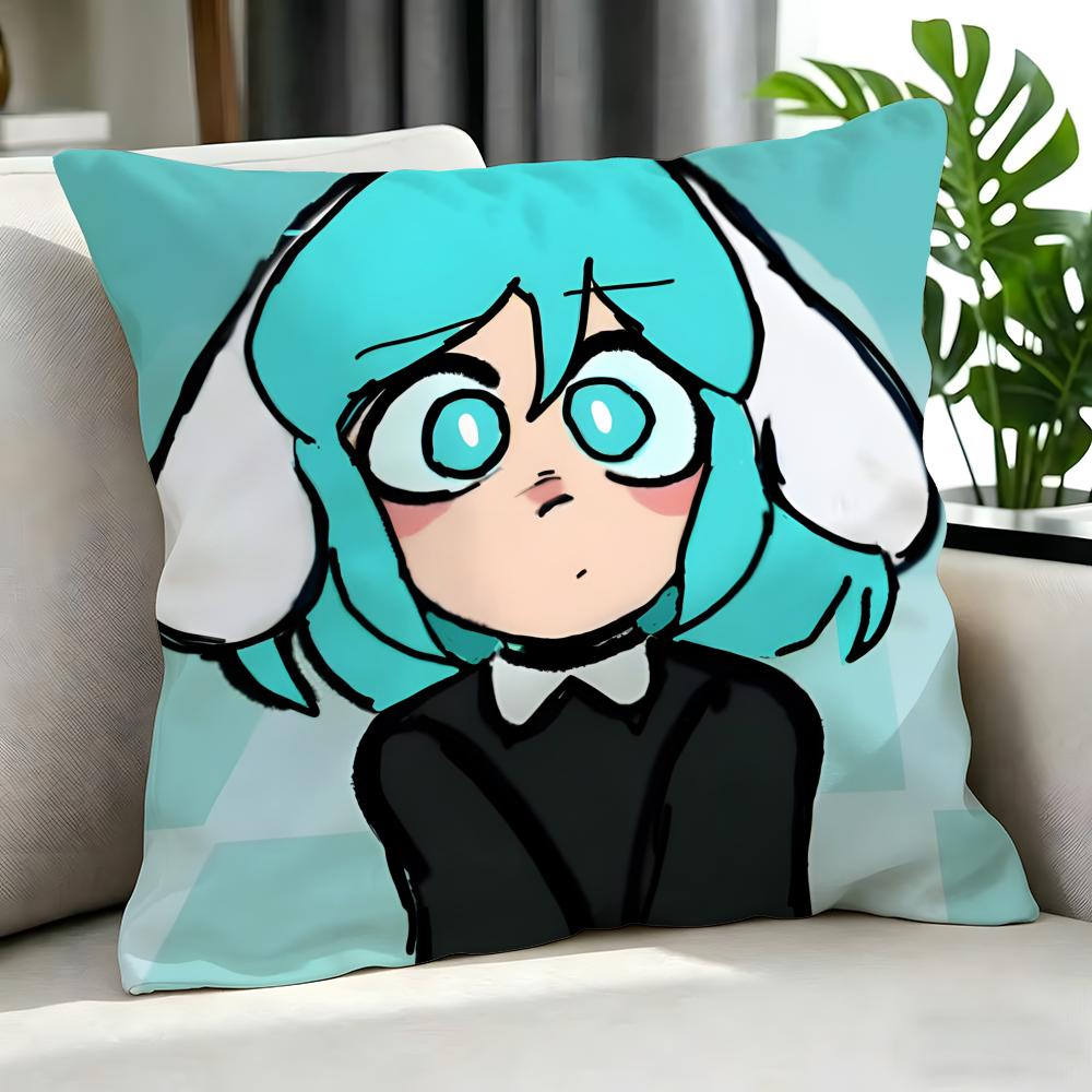 anime Anime PPSYCHO CCUTIESS Cushion Cover Cushion Cover Set Pcs x x x Pillowcase Decorative Sofa Home Decor