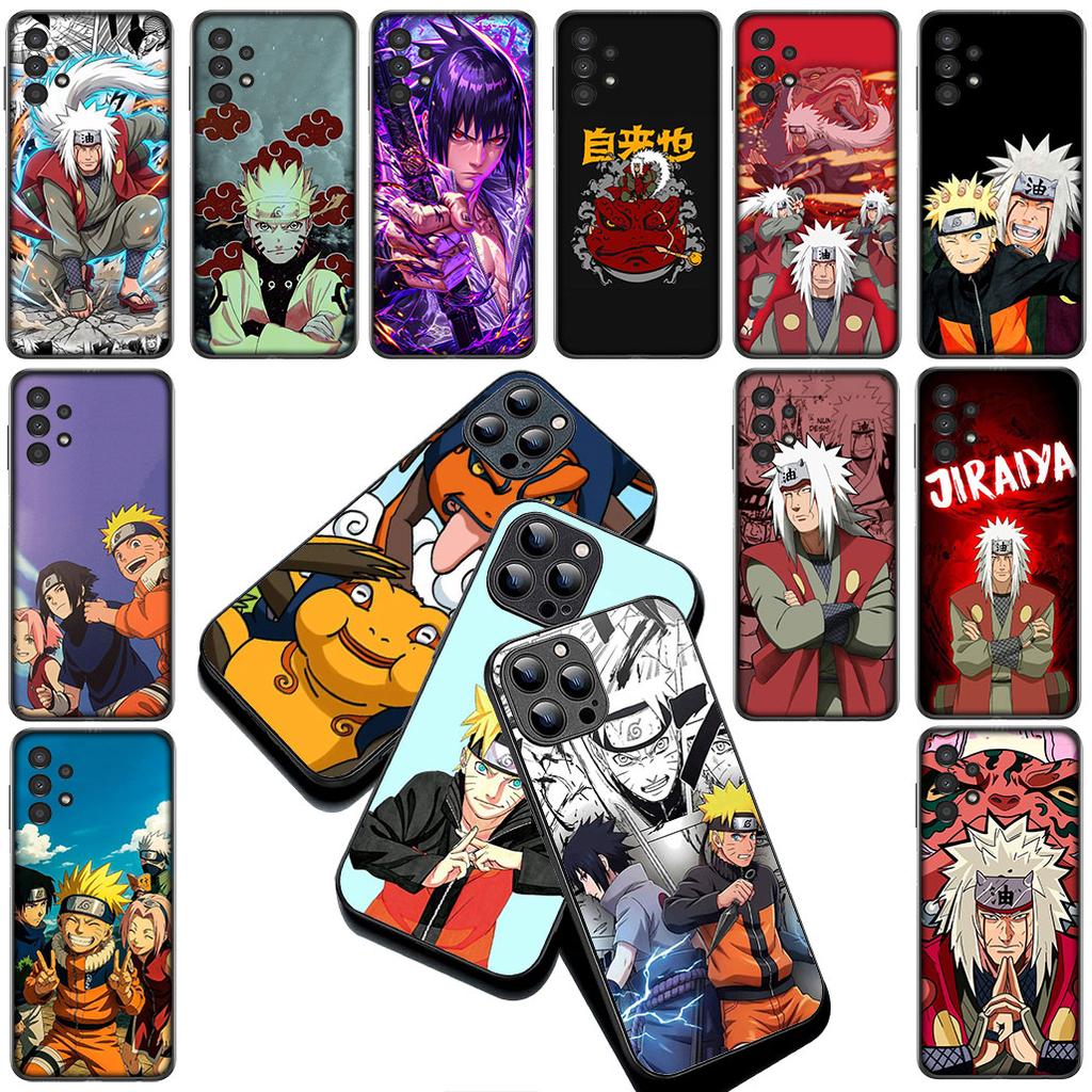 Wallpaper Jiraiya Narutos Uchiha Sasuke Cover for Apple iPhone 16 14 15 Plus 11 Pro Max 16E ProMax + 15Plus 16+ 14+ Phone Case