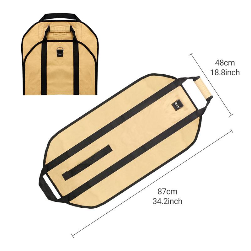 1pc Firewood Log Carrier Tote Bag, Canvas Firewood Holder, Extra Large Durable For Fireplaces, Wood Stoves, Firewood, Logs, Camp
