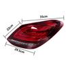 Right LED Rear Tail Light Brake Lamp 2059067203  For Mercedes Benz C-Class W205 2019-2021