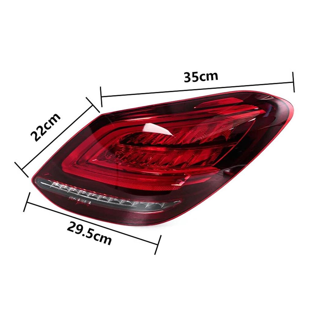 Right LED Rear Tail Light Brake Lamp 2059067203  For Mercedes Benz C-Class W205 2019-2021