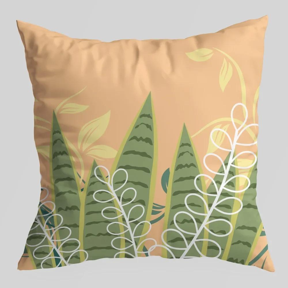 Kissenbezug mit Löwenzahn-Blume, Innendekoration, Büro, Wohnzimmer, Zuhause