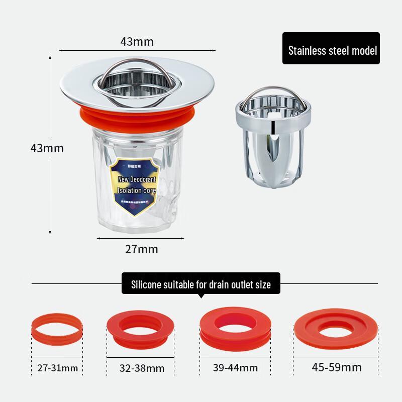 Xuanyong Stainless Steel Anti-Odor Floor Drain Core